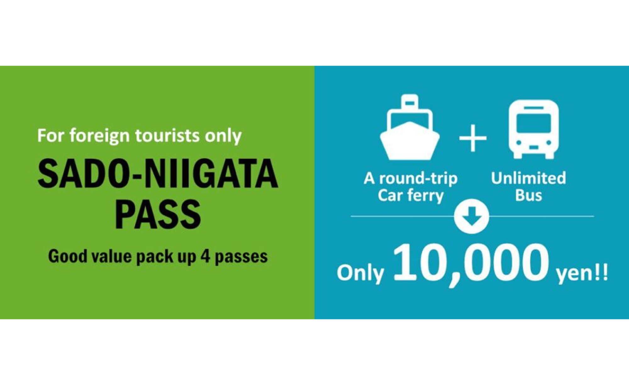 Explore Sado and Niigata with the SADO NIIGATA Pass: Best Travel Deal for Visitors