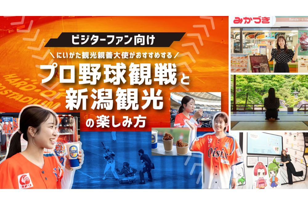 ビジターファン向け プロ野球観戦と新潟観光の楽しみ方