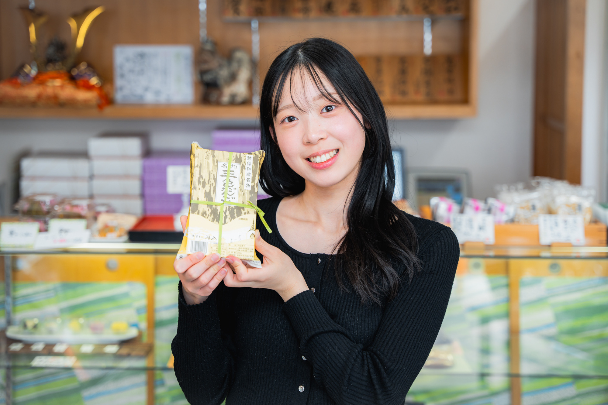 新津の老舗和菓子店『御菓子司 羽入』で三色だんご作り体験！まるで駅弁気分
