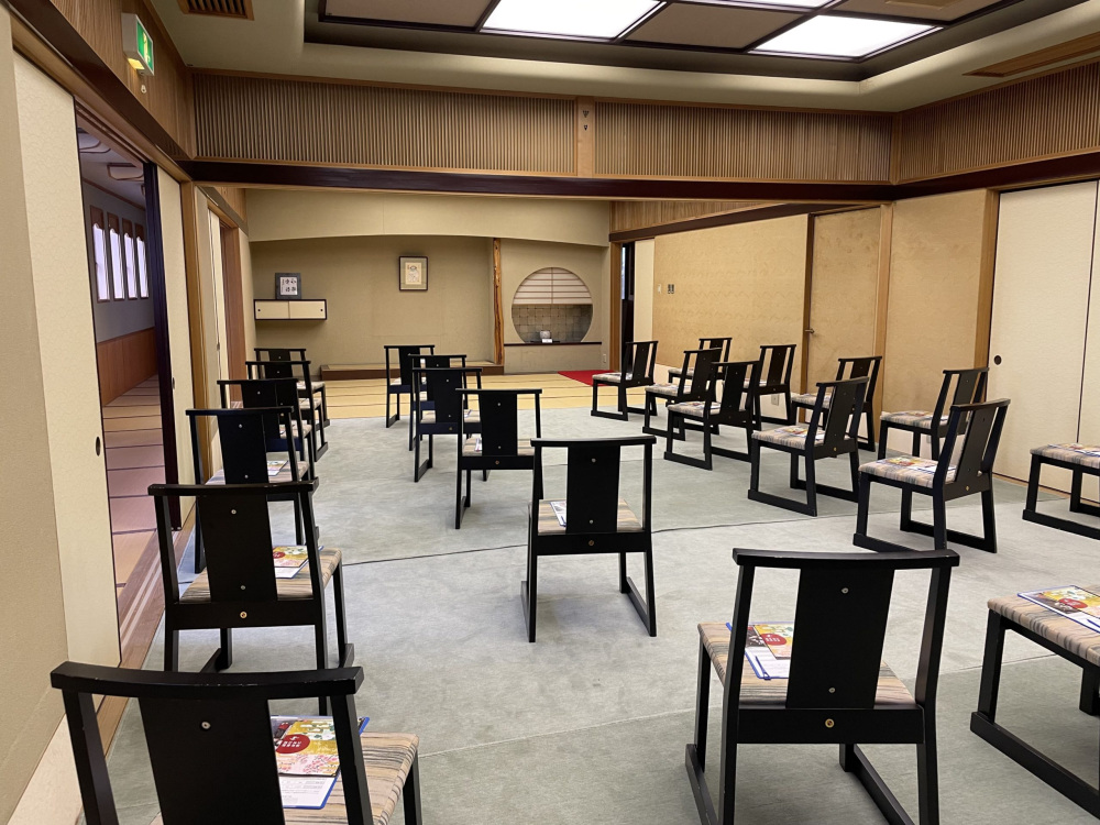 割烹螢　芸妓鑑賞会場