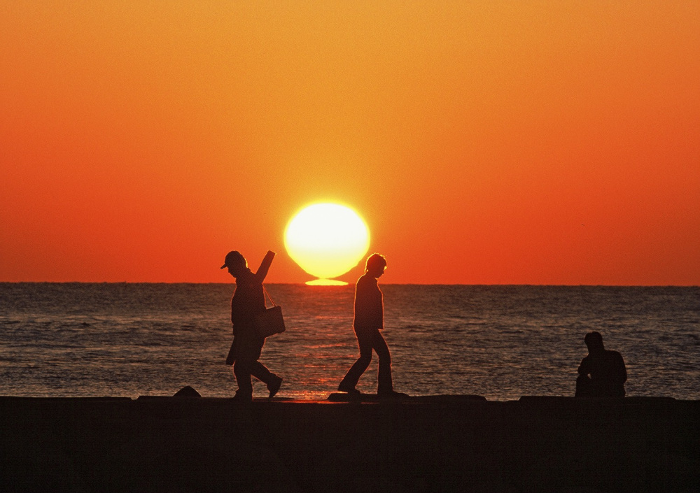 第12回日本夕日写真大賞「落陽」／撮影：大嶋俊一さん