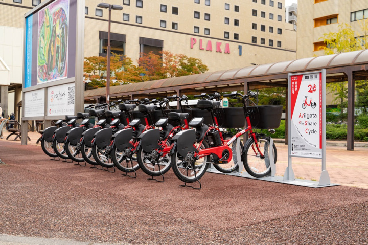にいがた2kmシェアサイクル