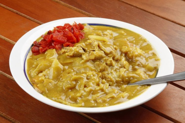 バスセンターのカレー