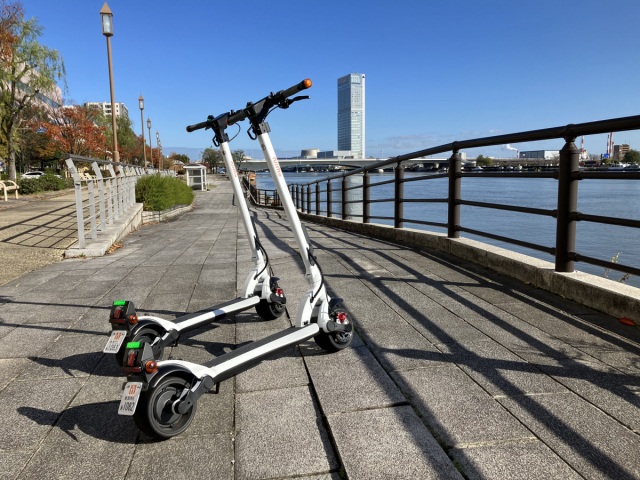 新潟市中央区を電動キックボードレンタルプランでラクラク周遊…