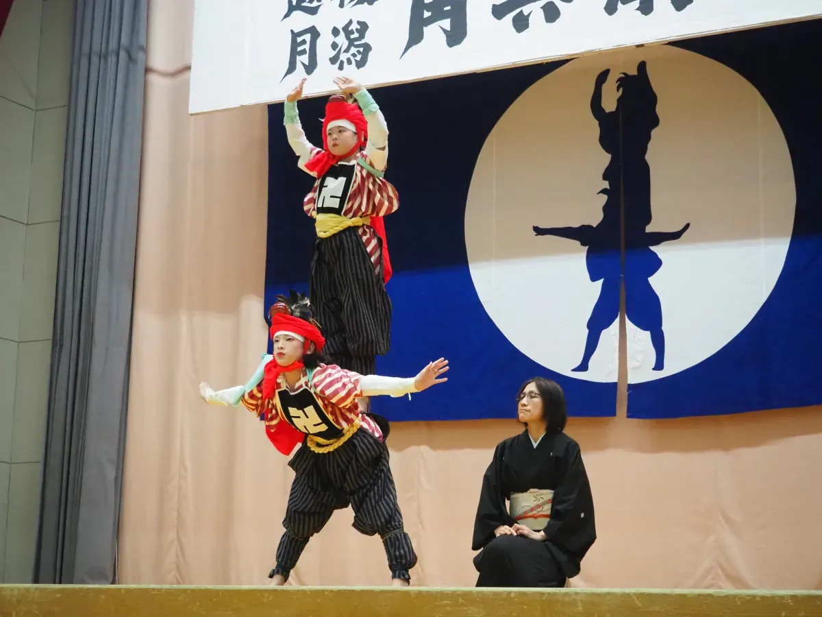 月潟伝統芸能「角兵衛獅子」