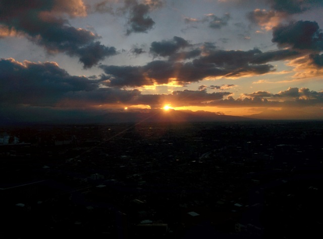 Befcoばかうけ展望室 「初日の出鑑賞」