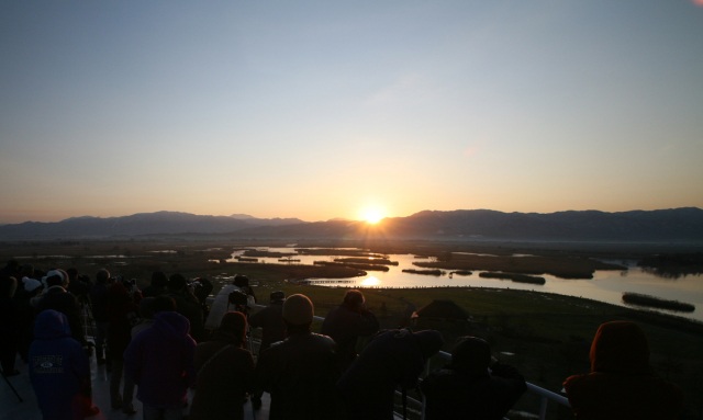 水の駅 ビュー福島潟 正月特別開館