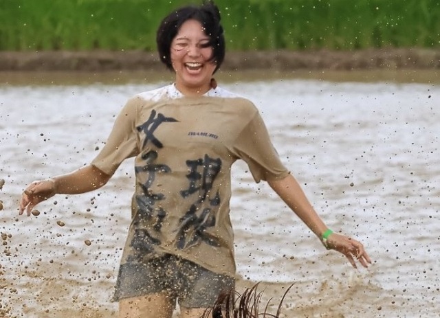 潟東おまつり広場　『どろんこカップ』